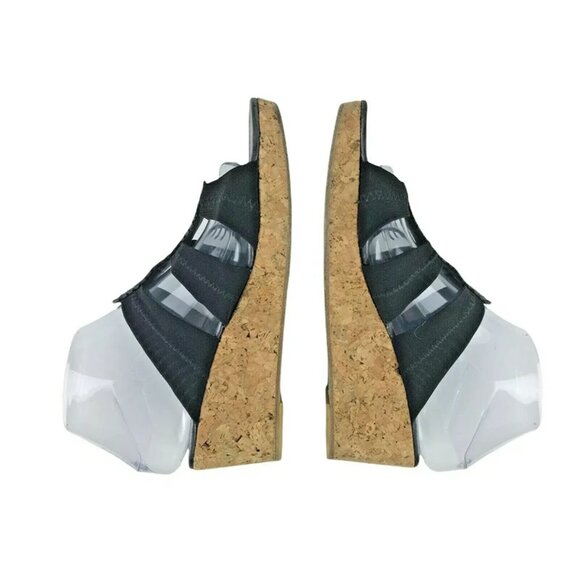 Donald J Pliner Womens Clare S1 Black Wedge Heel Slide Sandals Size US 8.5 M‎ - Picture 6 of 9